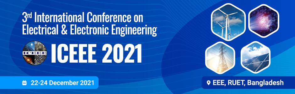 3rd International Conference on Electrical & Electronic Engineering, 22-24 December 2021